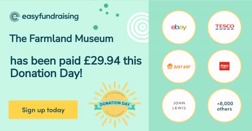 Did you know you can raise funds for the Farmland Museum for free?