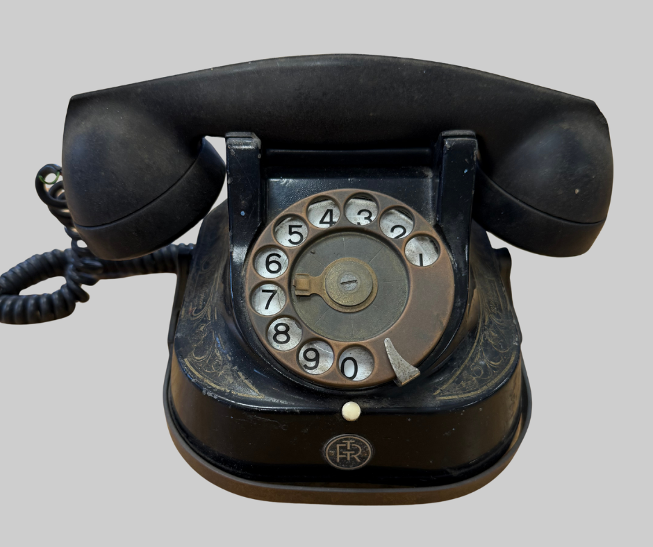 Every Object Tells a Story – A telephone that once held a room still